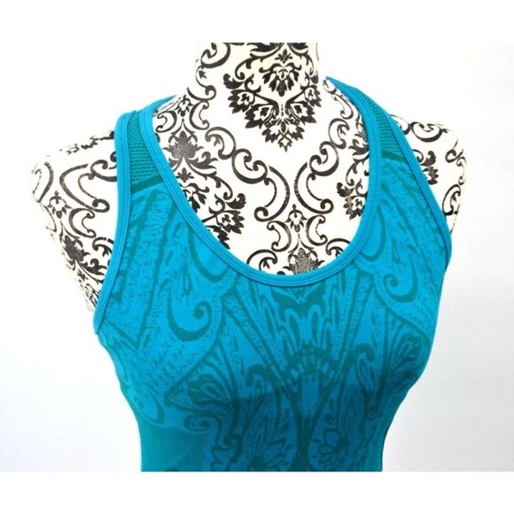 ATHLETA Women's 10K Seamless Run Built-in-Bra Racerback Tank Top‎ SIZE SMALL - Picture 2 of 6